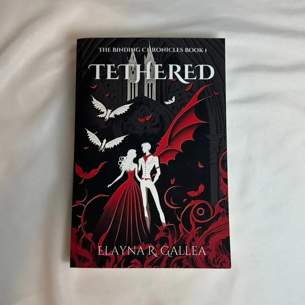 Tethered Elayna R Gallea OOP Indie Paperback Binding Chronicles Romantasy